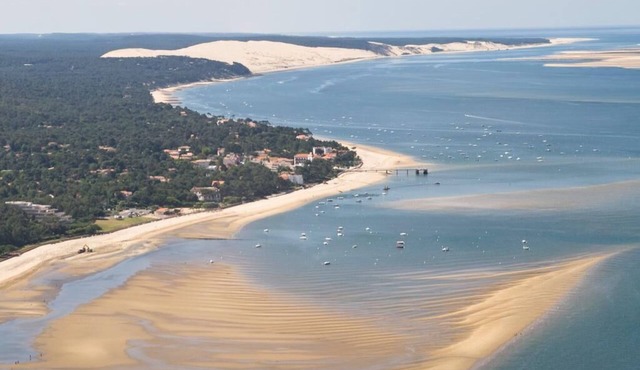 Chalet Camping 5 * Ocean Bed and Mixe Landaise forest border
