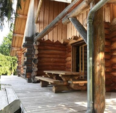 Chalet canadien en Morvan