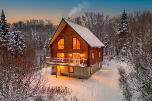 Chalet Cerf Ski in-out Appalaches Park 16 Guests