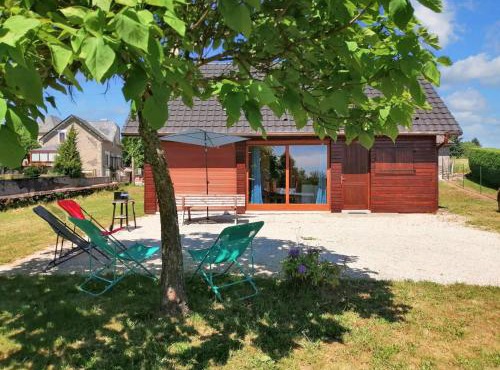 Chalet chaleureux à Darazac avec jardin de 60 m²