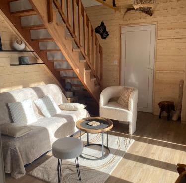 Chalet chaleureux et fonctionnel