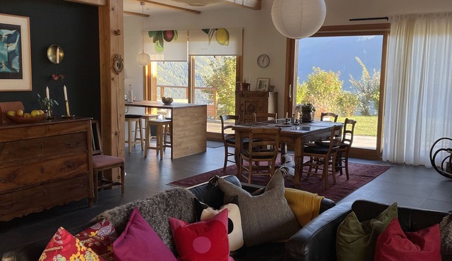 Chalet Chaleureux Avec vu Panoramique