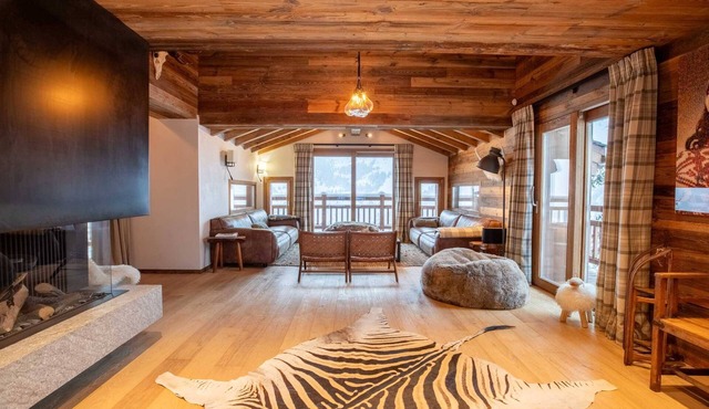 Chalet Chardon Bleu : hot tub, hammam and sauna in Méribel Mottaret