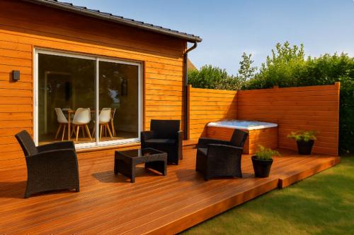 Chalet Charmant à Louer pour 4-6 Personnes dans le Morvan Rouvray 21 avec SPA