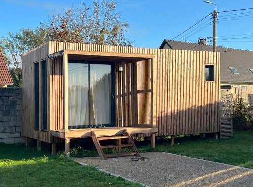 Chalet charmant à Acheux-en-Vimeu, 20 m², jardin