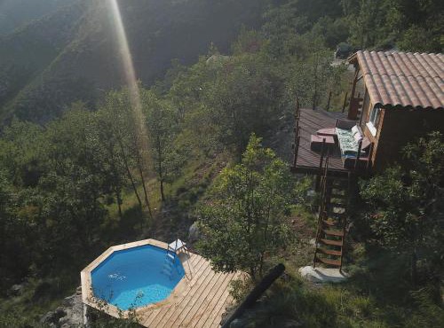 Chalet Chevreuil avec piscine privée
