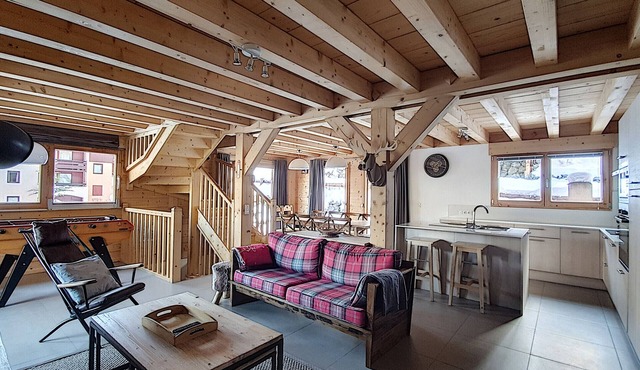 CHALET CIMES C6 - 12 PERS - SAUNA- WIFI - SAINT JEAN D'AULPS RESORT