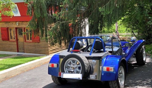 Chalet CLASSIC DRIVER HOME 1, sixties atmosphere at the gates of the Charade circuit