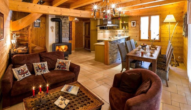 Chalet cosy 6 pers avec SPA, terrasse sud, proche station ski, animaux admis - FR-1-393-16