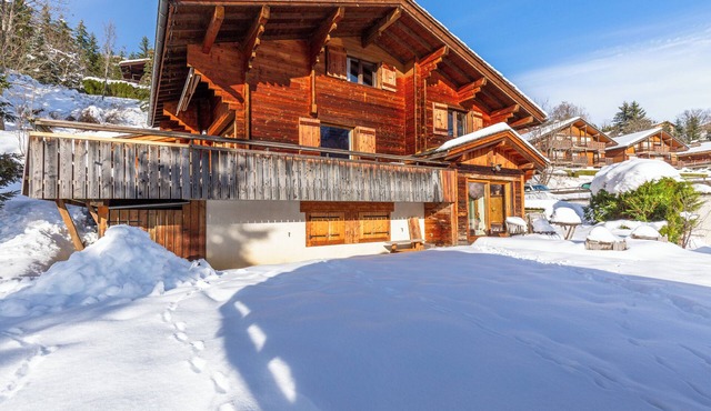 Chalet 'Coelacanthe' with Mountain View, Private Terrace and Wi-Fi