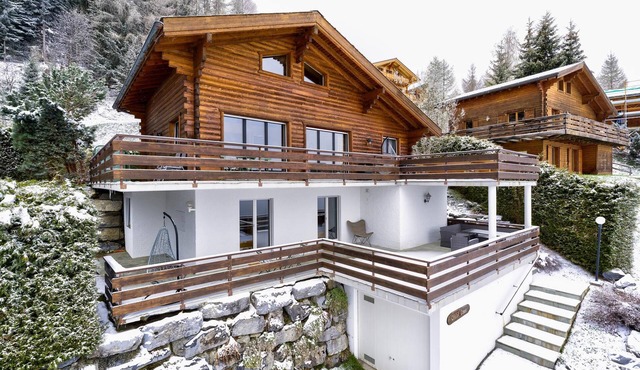 Chalet Coeur - Jacuzzi - Sauna - Views - La Tzoumaz, 4 Vallees