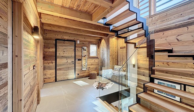 Chalet Combloran Mont Blanc view