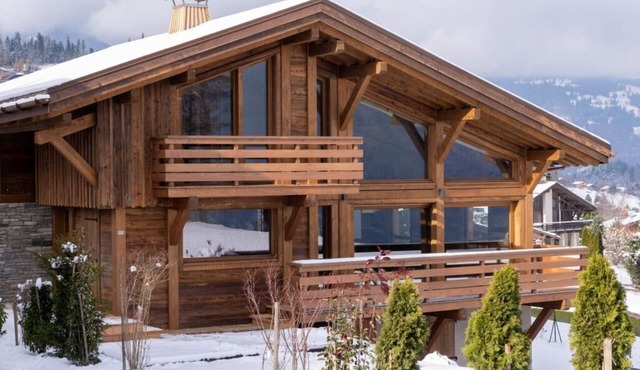 Chalet Combloux, Megève, Mont-Blanc View