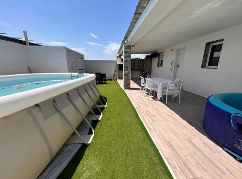 Chalet con piscina
