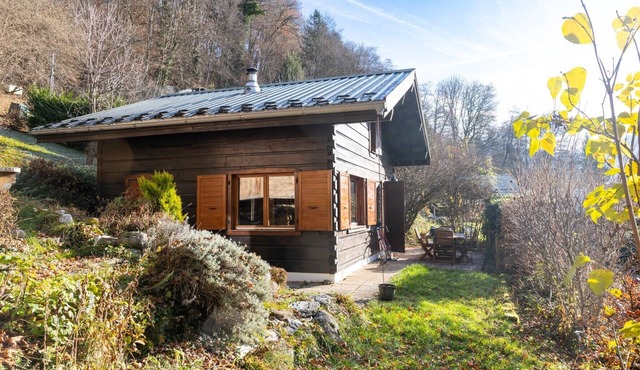 Chalet 'Cozy with Mezzanine': Mountain View, Private Terrace, and Wi-Fi