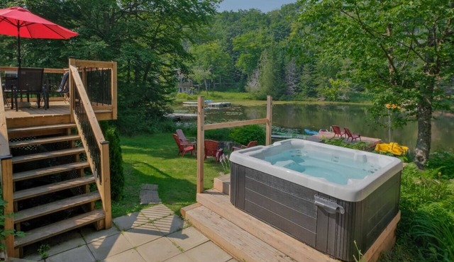 Chalet du Domaine: Spa + View!