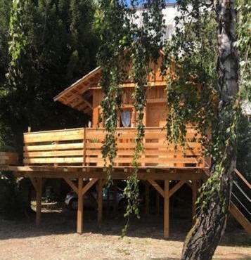 chalet dans la ville