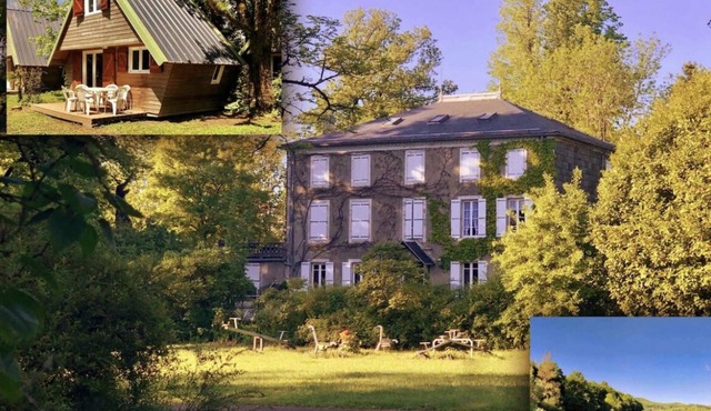 Chalet Dans le Parc D'un Manoir du Xixème