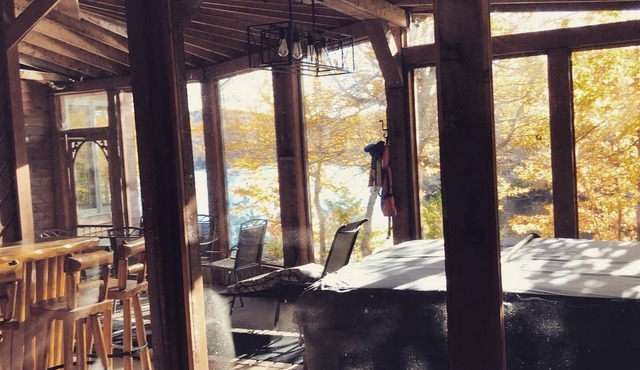 Chalet de la Presqu'île, private spa