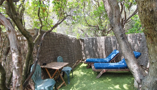 Chalet 'De La Plage Evasion' with Sea View, Wi-Fi and Air Conditioning