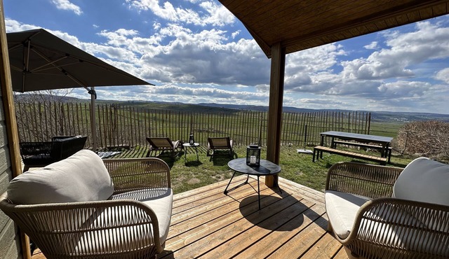 Chalet de la Rule/Vue Panoramique sur L'aubrac