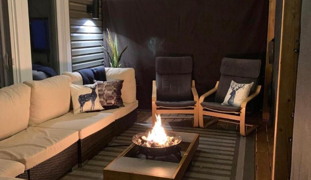 Chalet de luxe Équinoxe - bord de l'eau avec Spa