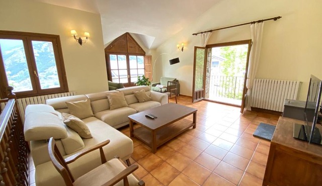 Chalet de montaña con vistas