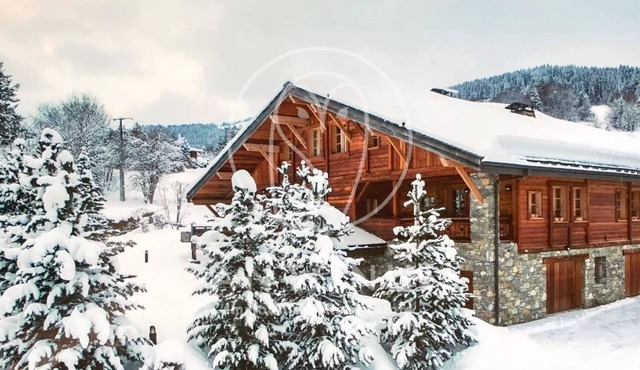 Chalet Demi-Quartier facing Mont Blanc 6 bedrooms