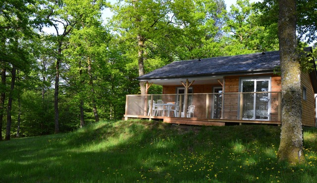 Chalet "Détente" 48 m² in the heart of nature in Corrèze-Dordogne Valley