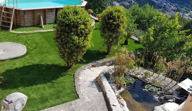 Chalet Drap Cote d'Azur with a magnificent view Nice Antibes Estérel