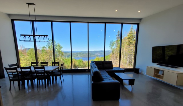 Chalet du Domaine St Fiacre , Vue Fjord du Saguenay , Spas
