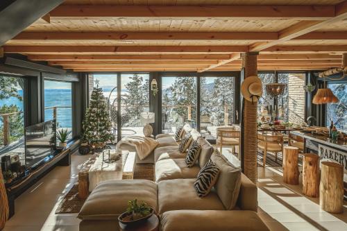 Chalet Eden Roc luxueux avec Jacuzzi et Sauna Privés 6 personnes