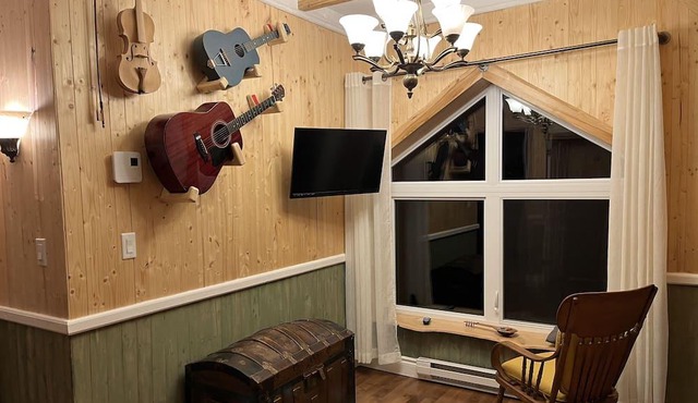 CHALET EN BOIS ROND