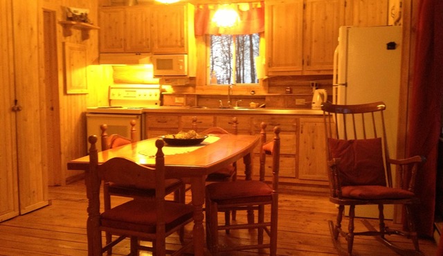 CHALET EN BOIS ROND
