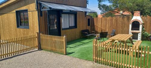 CHALET en bois à 600 m de la plage