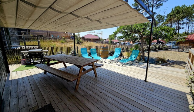 Chalet en Pleine Nature 300 Mètres des Plages