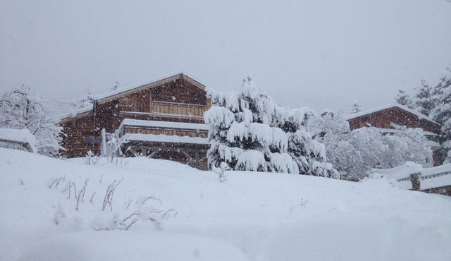 CHALET EN RONDIN - LES ANGLES - 4 ETOILES - LAKE VIEW - NEAR SLOPES - 9 pers