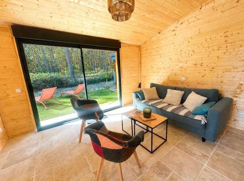 CHALET ENTRE CONTIS ET MIMIZAN PLAGE - Piscine chauffée et balnéothérapie