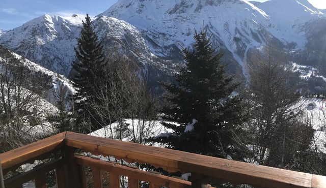 CHALET Exceptional view at the foot of the slopes at 1860m Orcières Merlette