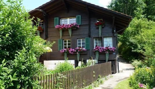 Chalet "Flädermuus" with mountain view