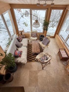 Chalet for 10 with MountBlanc view, Sauna, HomeCinema