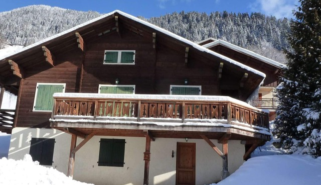 Chalet for 14 with terrace in the heart of Arêches-Beaufort