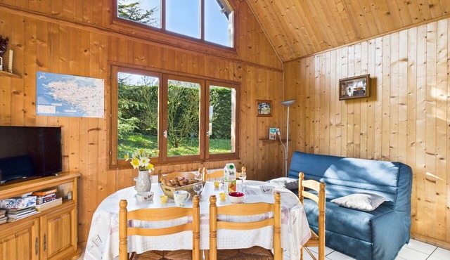 Chalet for 2 adults and 2 children - garden and terrace