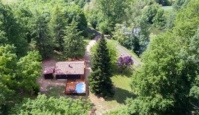 Chalet des Berges - Heated pool - Pontoon