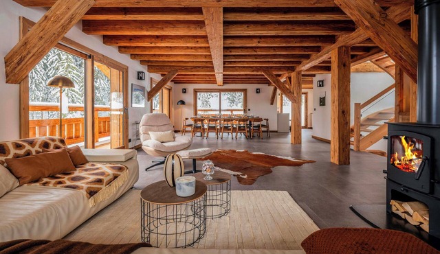 Chalet Amethyste - Garden and swim spa in Saint-Gervais - OVO Network