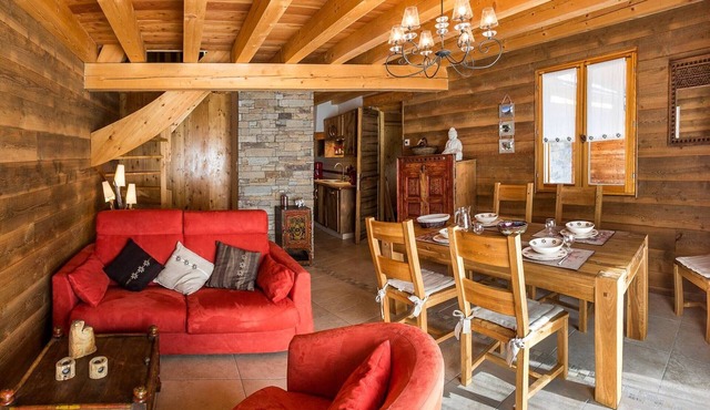 Chalet avec SPA et Terrasse Sud - 6 Pers, Animaux Bienvenus, St-Michel-de-Chaillol