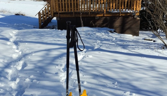 Chalet (6 pers) in the heart of nature 1 km from ski slopes and close to Font-Romeu (66)