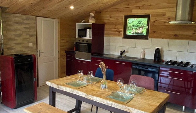 Chalet, gîte du lilas