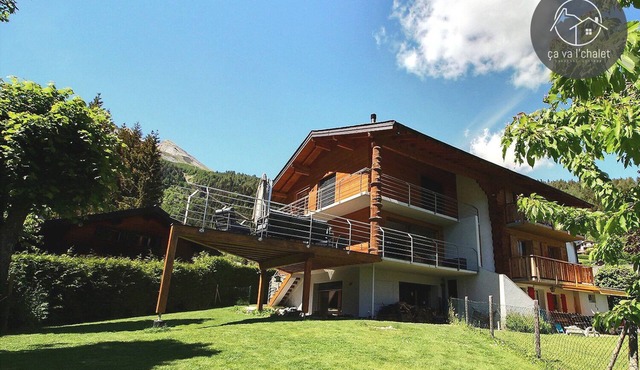 Chalet Gabriel OVRONNAZ, elegance of wood