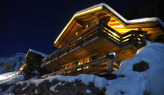 Chalet Grimentz - Splendid view (Weisshorn - 4506 m) and guaranteed calm